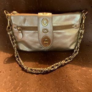 Coach Gold Shoulder Bag